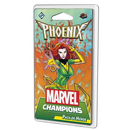 marvel campeões phoenix jogo de tabuleiro 60 cartas pegi 14