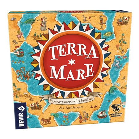 Jogo de tabuleiro Devir terra mare