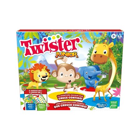 Jogo júnior Hasbro twister - versão multilíngue