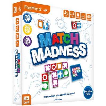 Jogo de tabuleiro Match Madness 2ª edição