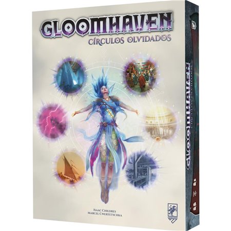 Jogo de tabuleiro Gloomhaven círculos esquecidos pegi 14