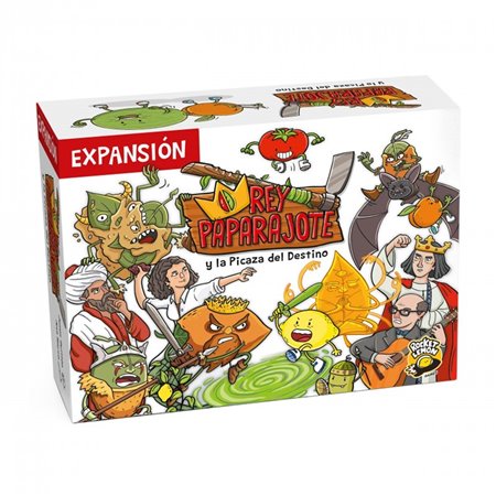 Jogo de tabuleiro King Paparajote e o Picaza of Destiny (expansão) pegi 8