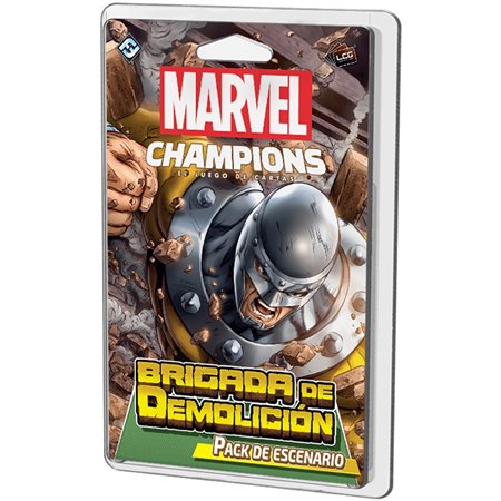 jogo de tabuleiro Marvel Champions Demolition Brigade Pegi 14