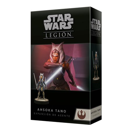 Jogo de tabuleiro de expansão do agente Star Wars Legion Ahsoka Tano Idade recomendada 14 anos