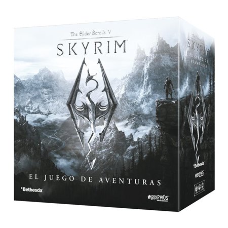 Jogo de tabuleiro The Elder Scrolls v Skyrim o jogo de aventura idade recomendada 14 anos