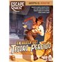 Jogo de tabuleiro Escape Quest 1: em busca do tesouro perdido formato de livro pegi 12