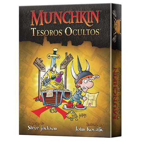 Munchkin jogo de tabuleiro tesouros escondidos pegi 10