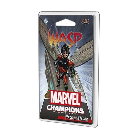 jogo de tabuleiro dos campeões da Marvel: vespa 60 cartas pegi 14