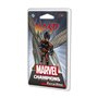 jogo de tabuleiro dos campeões da Marvel: vespa 60 cartas pegi 14