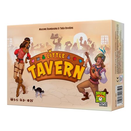 Jogo de tabuleiro Little Tavern recomendado para 8 anos de idade