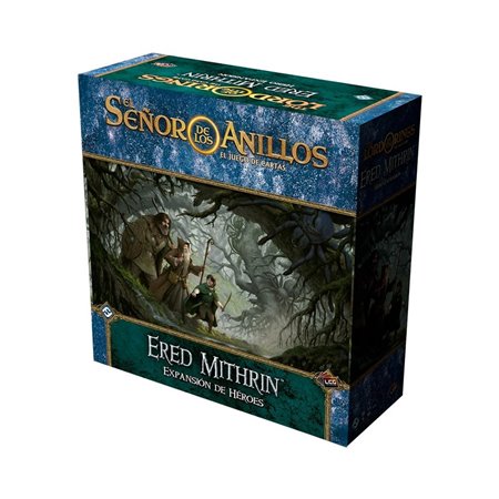 Jogo de tabuleiro o senhor dos anéis tcg ered mithrin expansão de heróis