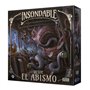 Jogo de tabuleiro insondável da expansão do abismo recomendado para maiores de 14 anos