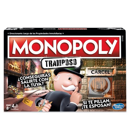 Trapaceiro do jogo de tabuleiro Monopoly versão em espanhol