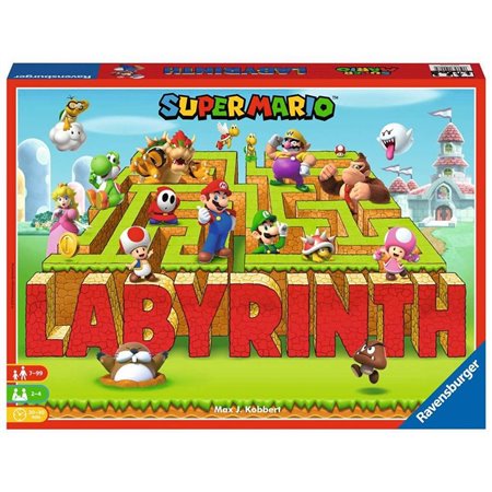 Jogo de tabuleiro Ravensburger Labirinto Super Mario