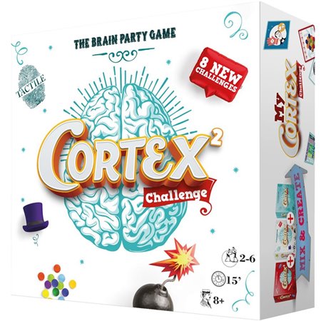 Jogo de tabuleiro Asmodee cortex 2 desafio pegi 8