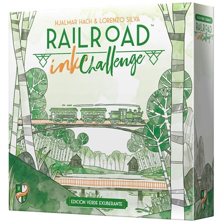 Jogo de tabuleiro Railroad Ink: Pegi 8 Green Edition