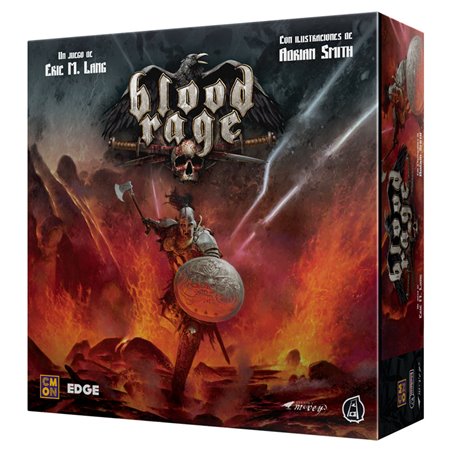 Jogo de tabuleiro Blood Rage Pegi 14