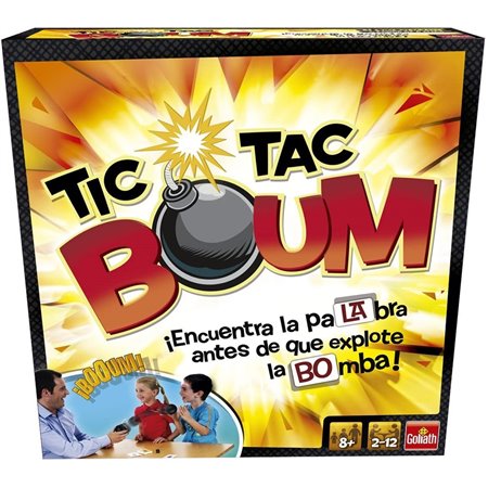 Jogo de tabuleiro Tic tac boum pegi 8