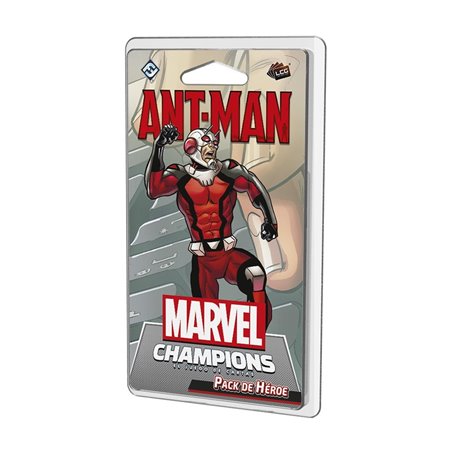 Jogo de tabuleiro dos campeões da Marvel: Homem-Formiga 60 cartas Pegi 14