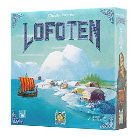 Jogo de tabuleiro Lofoten recomendado aos 12 anos