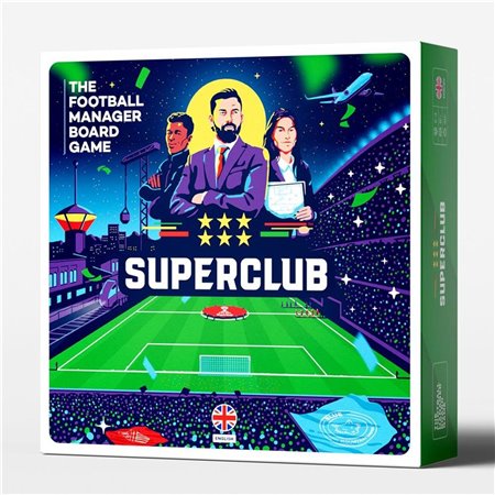 Jogo base Superclub jogo de tabuleiro inglês