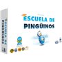 Jogo de tabuleiro escolar de pinguim. pegi 6 edição kinderspiele