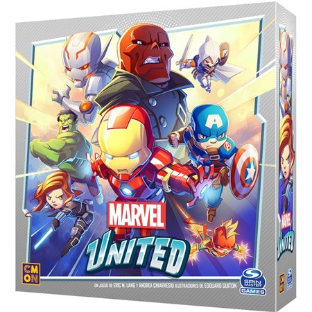 Jogo de tabuleiro Asmodee Marvel United Pegi 14