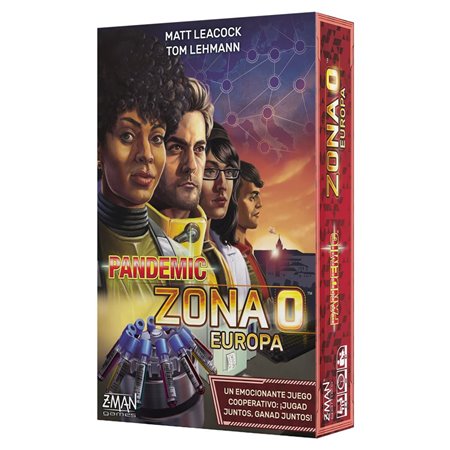 Jogo de tabuleiro pandêmico: zona 0 europa pegi 8