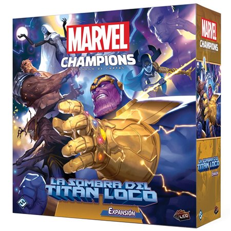 Jogo de tabuleiro dos campeões da Marvel: Shadow of the Mad Titan Pegi 14