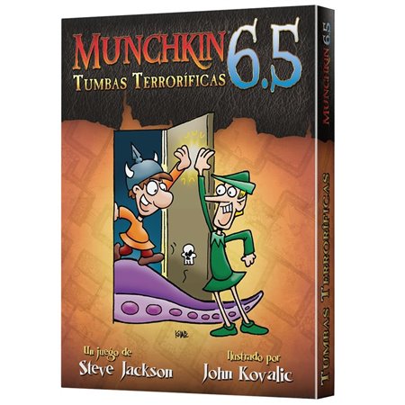 Jogo de tabuleiro Munchkin 6.5: tumbas aterrorizantes pegi 10