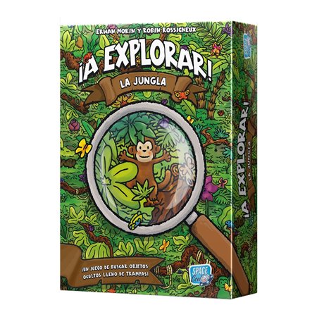 Jogo de tabuleiro para explorar! a selva idade recomendada 6 anos