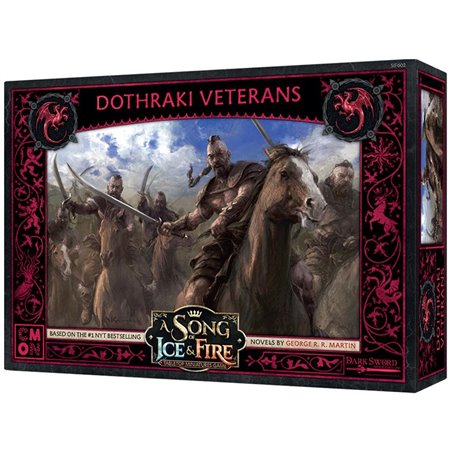 Jogo de tabuleiro Asmodee, uma canção de gelo e fogo: veteranos dothraki pegi 14