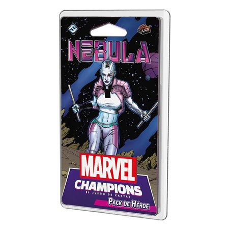 jogo de tabuleiro dos campeões da Marvel: nebulosa 60 cartas pegi 14