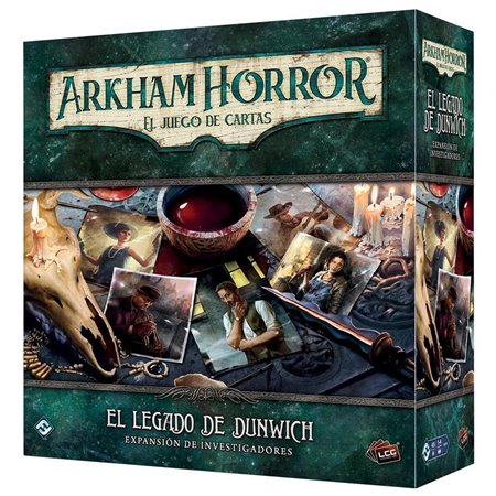 Jogo de tabuleiro Arkham Horror LCG: Dunwich Legacy Exp. pesquisadores pegi 14