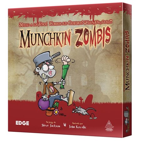 Jogo de tabuleiro Munchkin Zombies Pegi 14