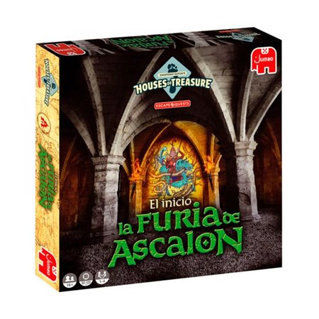 Jogo de tabuleiro Escape Quest, o começo - a fúria de Ascalon Pegi 16