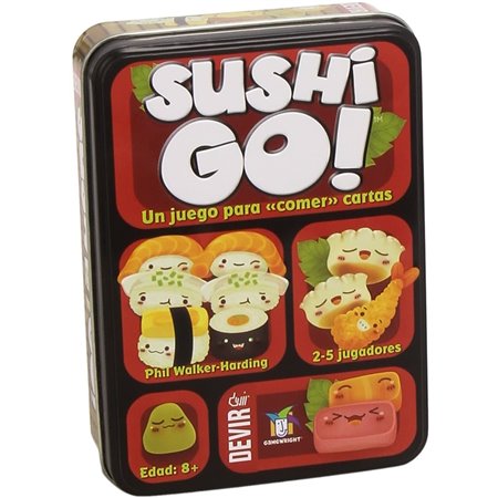 Jogo de tabuleiro de sushi Devir go pegi 10