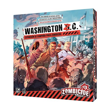 Jogo de tabuleiro Zombicide 2e: Washington ZC Pegi 14