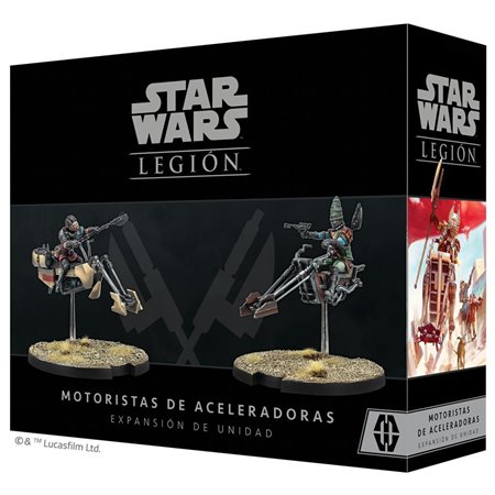 Jogo de tabuleiro Star Wars Legion: Pegi 14 Throttle Riders