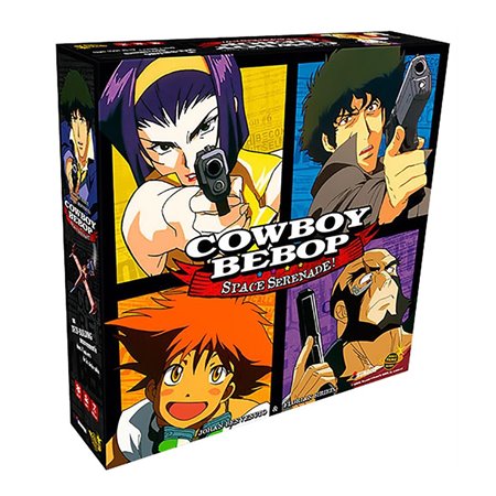 Jogo de tabuleiro Cowboy bebop space serenade idade recomendada 14 anos (Inglês)