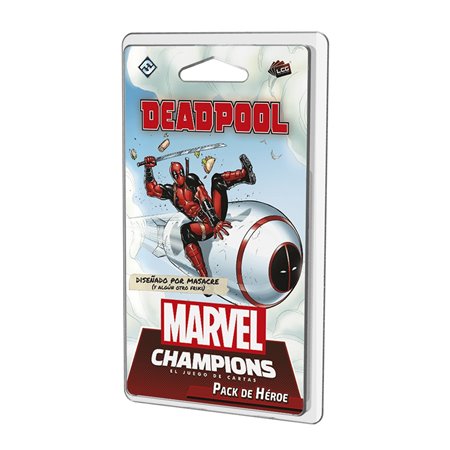 Jogo de tabuleiro expandido Marvel Champions Deadpool Idade recomendada 14 anos