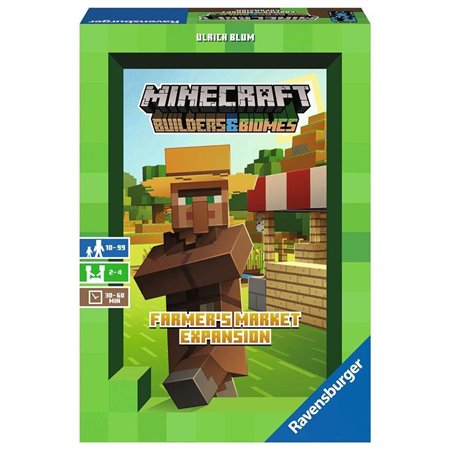 Ravensburger minecraft farmer's market jogo de tabuleiro esp.