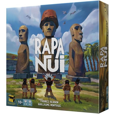 Jogo de tabuleiro Rapa Nui Pegi 10