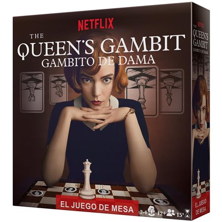 Jogo de tabuleiro Gambito da Rainha O jogo de tabuleiro Pegi 12