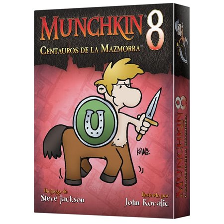 Jogo de tabuleiro Munchkin 8: Dungeon Centaurs Pegi 10