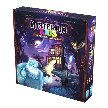 Jogo de tabuleiro Mysterium Kids: Tesouro 6 do Capitão Bu Pegi