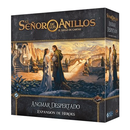 Jogo de tabuleiro o senhor dos anéis o jogo de cartas angmar despertou a expansão dos heróis recomendado aos 14 anos