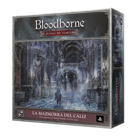 Jogo de tabuleiro Bloodborne, a masmorra do cálice, expansão recomendada aos 14 anos