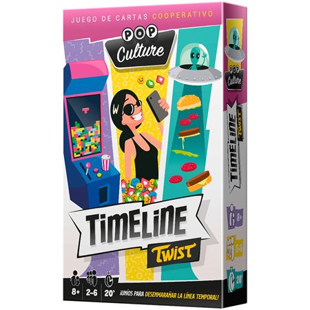 Linha do tempo torção cultura pop jogo de tabuleiro pegi 7