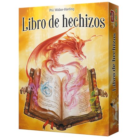 Jogo de tabuleiro de livro de feitiços